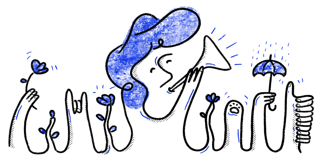 Style A - largger illustration